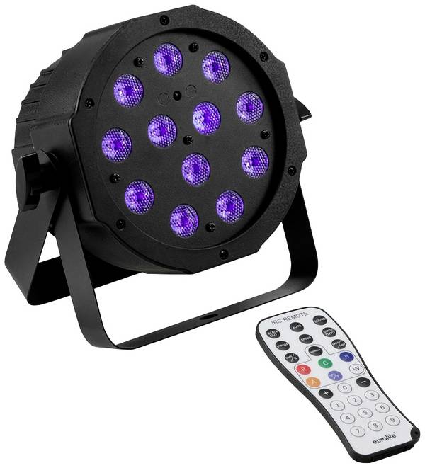 Eurolite 51915283 SLS-12 UV LED PAR reflektor  Počet LED:12 1 W