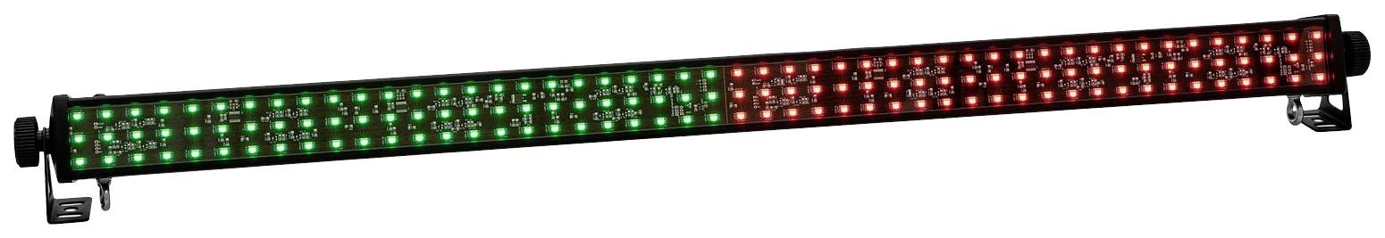 LED světelná lišta se střídavě červenými a zelenými světly, vhodná pro dekorativní nebo Event osvětlení.