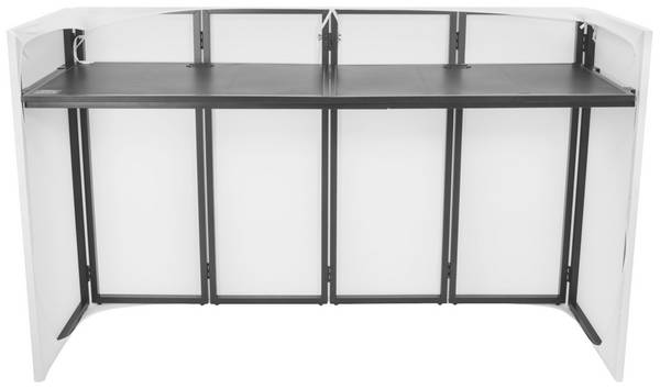 Omnitronic Large Mobile DJ Stand moiblní stůl pro DJ hliník, textil