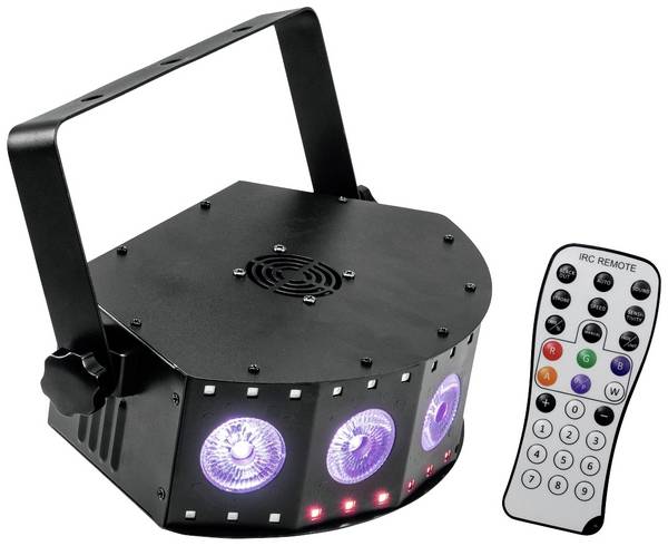 Eurolite LED SCY-5 Hybrid LED efektový reflektor  Počet LED: 24  černá