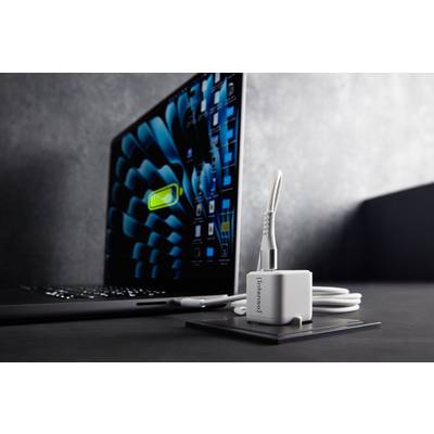 Intenso W30C + C315C USB nabíječka, GaN, USB Power Delivery (USB-PD) , USB-C®, bílá-4