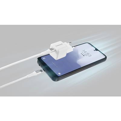 Intenso W30C + C315C USB nabíječka, GaN, USB Power Delivery (USB-PD) , USB-C®, bílá-5