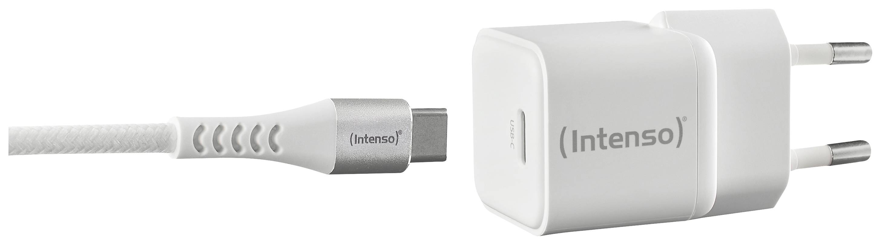 Intenso W30C + C315C USB nabíječka, GaN, USB Power Delivery (USB-PD) , USB-C®, bílá-3
