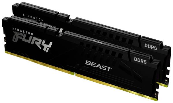 Kingston CL30 FURY Beast EXPO Sada RAM pro PC   DDR5 64 GB 2 x 32 GB Bez ECC  288pin DIMM CL30 KF560C30BBEK2-64
