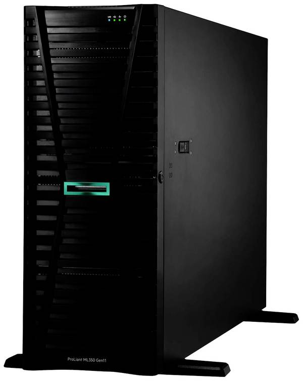 Hewlett Packard Enterprise server ML350 G11    Intel® Xeon Silver 4510 4.1 GHz 64 GB RAM  960 GB SSD        P71671-425