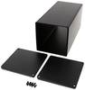 Hammond Electronics 1455NS2202BK univerzální pouzdro 220 x 103 x 103 hliník extrudovaný černá 1 ks