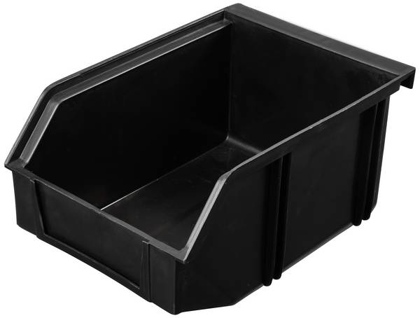 TRU COMPONENTS TC-12539876 Otevřený úložný ESD box (d x š x v) 18.5 x 13 x 9 cm disipativní Poznávací značka ESD: D Zavěšení  1 ks