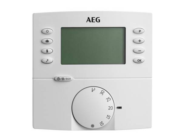 AEG 233862 Termostat na omítku, 233862, týdenní program, ostatní, 1 ks