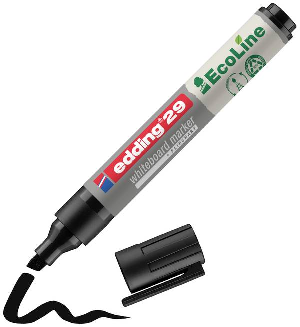 Edding 29 EcoLine 4-29001 popisovač na bílé tabule  černá  1 ks