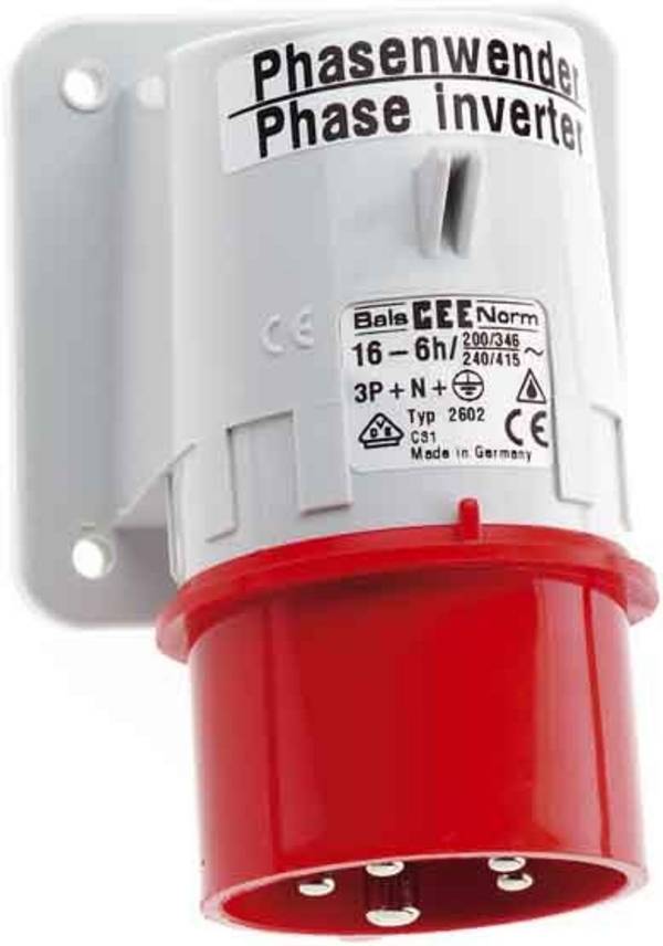 Bals Elektrotechnik 2652 2652 CEE měnič fáze, 32.0 A, 5pólová, 230 V, 1 ks