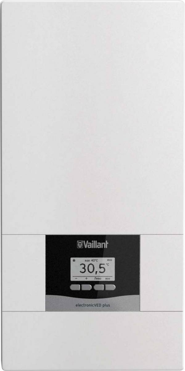 Vaillant VED E 27/8 P VED E 27/8 P průtokový ohřívač A (A+ - F)  27 kW