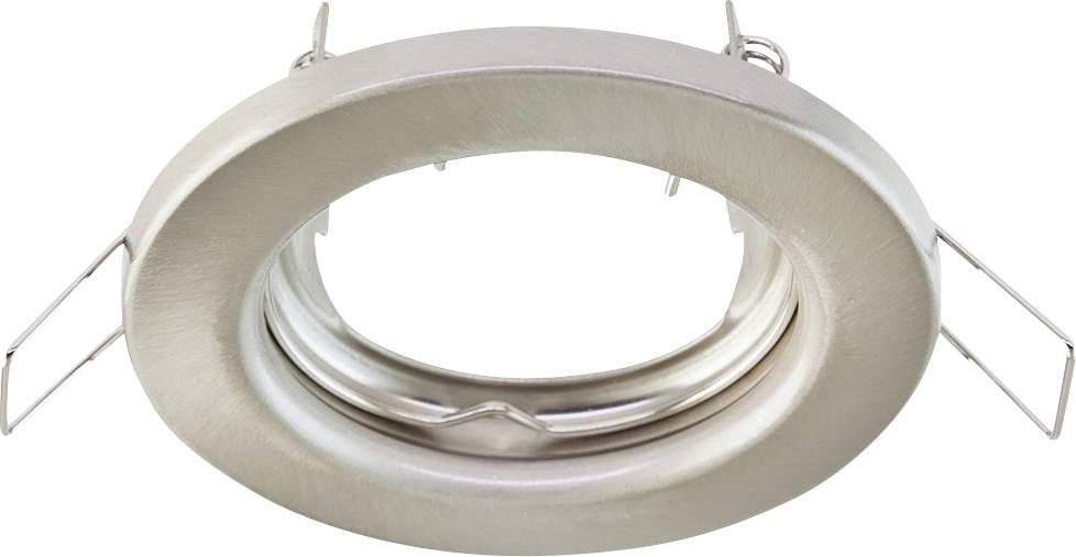 Technický výkres kulatého svítidla. Nahoře: Pohled shora s průměrem 80 mm. Dole: Boční řez s detaily upevnění.