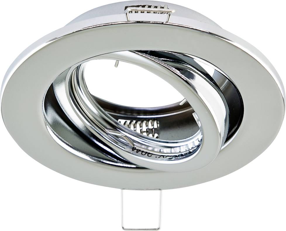 Náčrt vestavného svítidla: Pohled shora ukazuje kulatý rám s otvorem, boční pohled zobrazuje montážní hloubku 115 mm, průměr otvoru 80 mm. Všechny rozměry jsou uvedeny v mm.