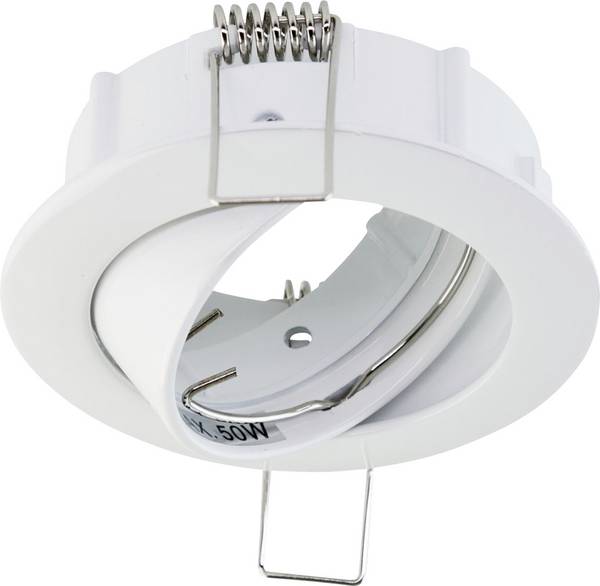 EVN 515001 515001 vestavné bodové svítidlo, halogenová žárovka, žádná, 50 W, bílá