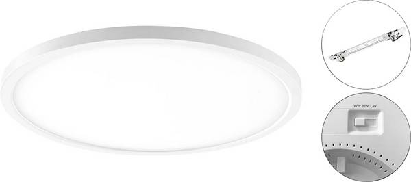 EVN LPRV290125 LPRV290125 LED panel vestavný, LED, pevně vestavěné LED, 24 W, bílá
