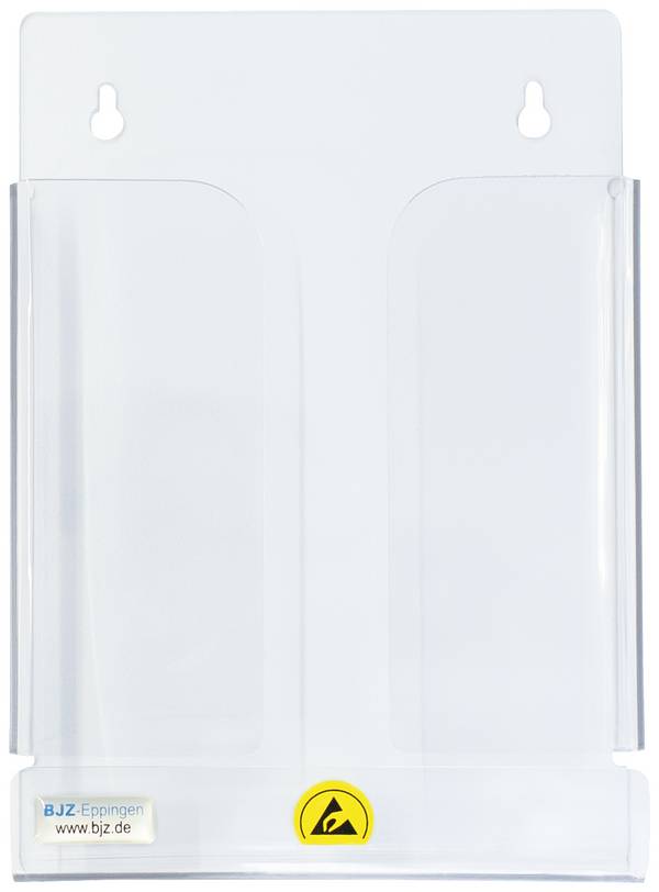 BJZ  A-32147 ESD držák na prospekty transparentní DIN A5  1 ks (š x v x h) 158 x 226 x 40 mm