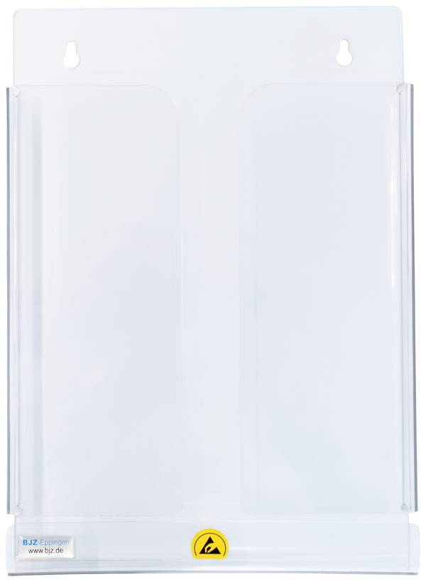 BJZ  A-32148 ESD držák na prospekty transparentní DIN A4  1 ks (š x v x h) 220 x 310 x 40 mm