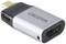 Stříbrný a černý USB-C na HDMI adaptér s nápisem 'DICOTA'.