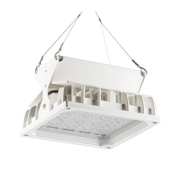Pracht 86070101 86070101 Halový LED reflektor  LED pevně vestavěné LED 97 W bílá