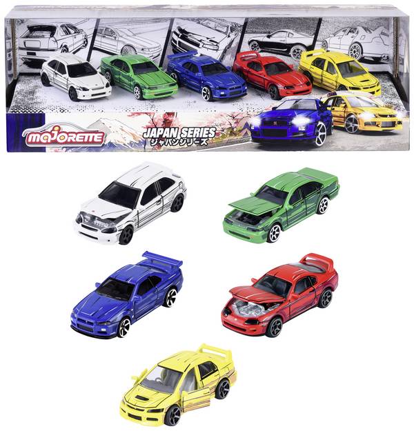 Majorette model osobního automobilu  Japonské řady 5 hotový model Model osobního automobilu