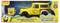 Obal žlutého hračkového auta označený textem 'SpongeBob v kalhotách & Ford Bronco 1973'. Vlevo je zobrazena postava SpongeBoba.
