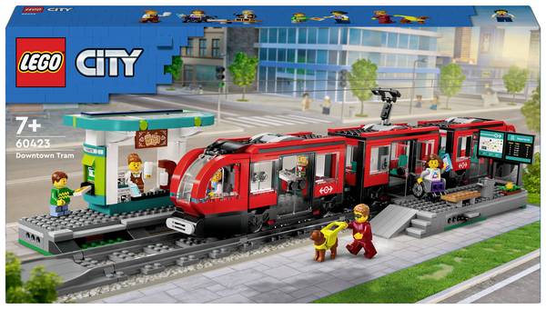60423 LEGO® CITY Tramvaj s místem pro uchycení