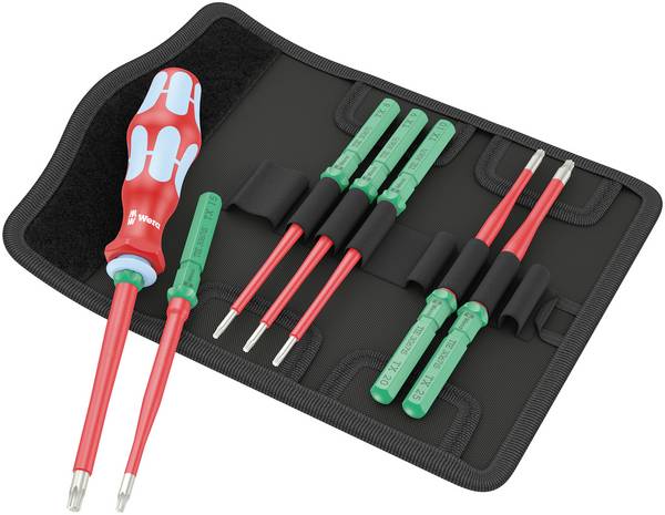 Wera Kraftform Kompakt VDE Stainless 8 extra slim 1 sada výměnných bitů, 05006630001