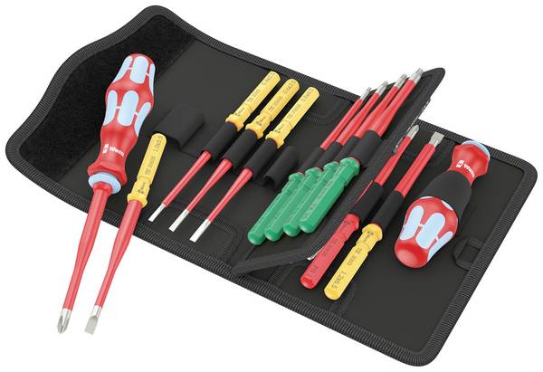 Wera Kraftform Kompakt VDE Stainless 17 extra slim 1 sada výměnných bitů, 05006631001