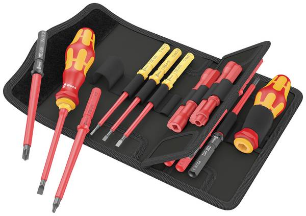 Wera Kraftform Kompakt VDE 18 Imperial 1 sada výměnných bitů, 05006616001