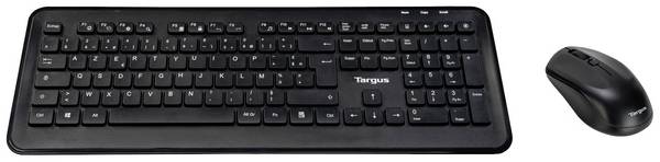Targus AKM610FR bezdrátový sada klávesnice a myše Tiché klávesy AZERTY černá