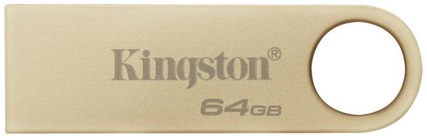 Kingston DataTraveler SE9 G3 USB flash disk Retail 64 GB zlatá DTSE9G3/64GB USB 3.2 (Gen 1x1)