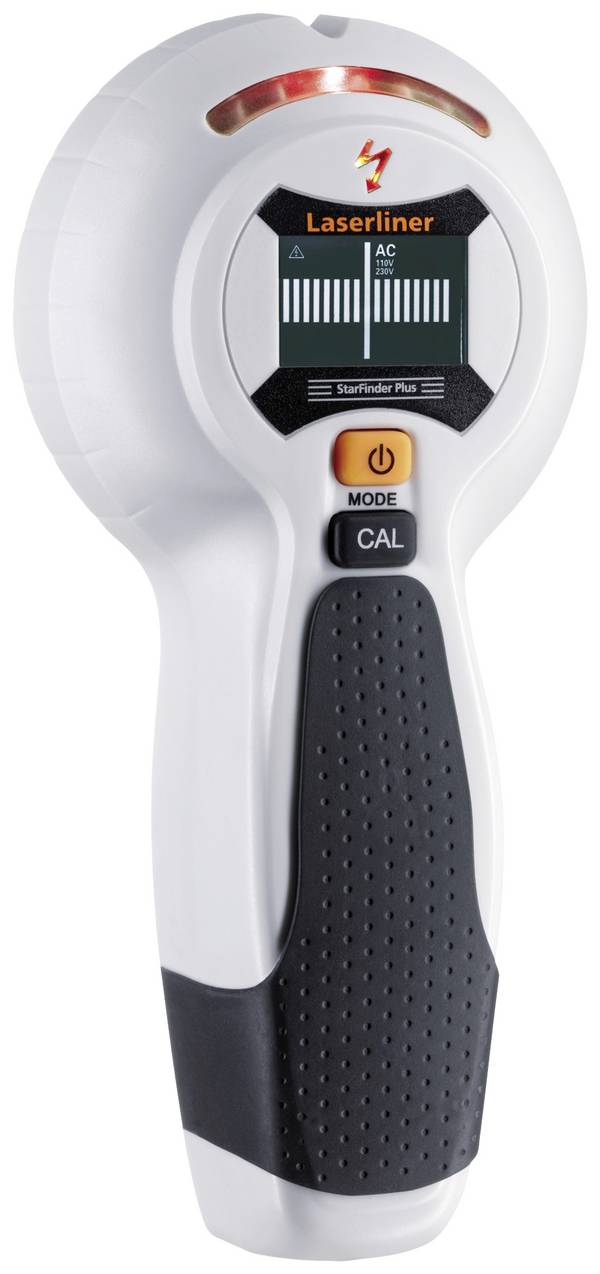 Laserliner detektor  StarFinder Plus 080.972E  Detekční hloubka (max.) 40 mm Druh materiálu dřeva