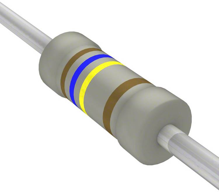 TE Connectivity 1622327-1 metalizovaný rezistor 160 kΩ axiální 0.6 W 0.01 % 1 ks Box