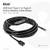 USB Gen1 Type-C na Type-A aktivní adaptérový kabel 5Gbps, M/F, 10m/32,8ft kabel na bílém pozadí s logem značky.