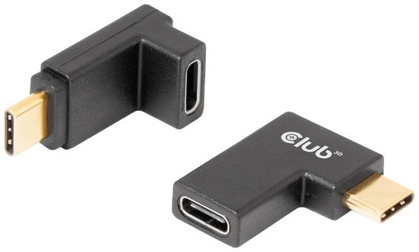club3D USB 3.1 (Gen 2) adaptér [1x USB-C® zástrčka - 1x USB-C® zásuvka] Adapter USB 3.2 Typ C  4K UHD