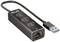 USB hub se třemi USB 3.0 porty a jedním ethernetovým portem. Propojuje zařízení se sítí a umožňuje vysokorychlostní přenos dat.