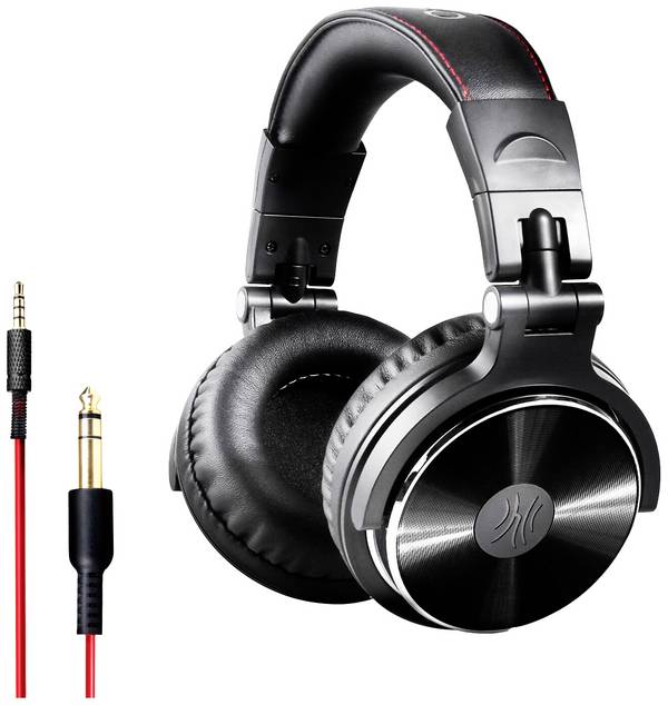 OneOdio Pro-10  sluchátka uzavřená (Over Ear) kabelová stereo černá High-Resolution Audio složitelná, otočná sluchátka DJ