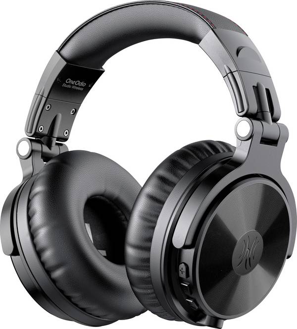 OneOdio Studio Wireless Pro C  Headset uzavřená (Over Ear) Bluetooth® stereo černá  headset, otočná sluchátka