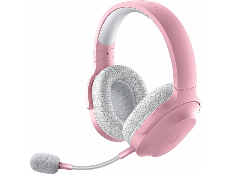 Šedé over-ear sluchátka Rosa s flexibilním mikrofonem, měkkými polstrovanými náušníky a hlavovým mostem, vhodné pro hraní her nebo komunikaci.