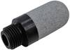 TRU COMPONENTS pneumatický tlumič hluku TC-12770304 Vnější závit G1/8" 6 bar plast 1 ks