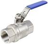 TRU COMPONENTS TC-2PC-DN32-316 TC-12770360 standardní kulový kohout Vnitřní závit: G1 1/4" 64 bar (max) 1 ks