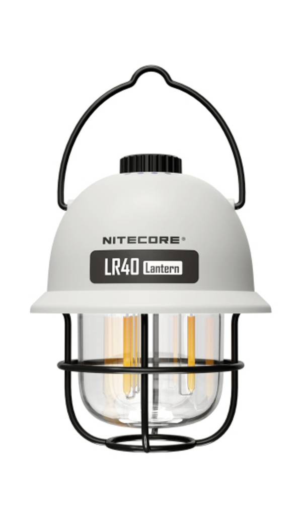 NiteCore NC-LR40-WEISS LR40 LED kempingová lucerna  100 lm napájeno akumulátorem 222 g bílá