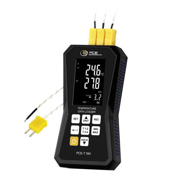 PCE Instruments PCE-T 394 teplotní datalogger teplota -200 do 1370 °C        funkce PDF