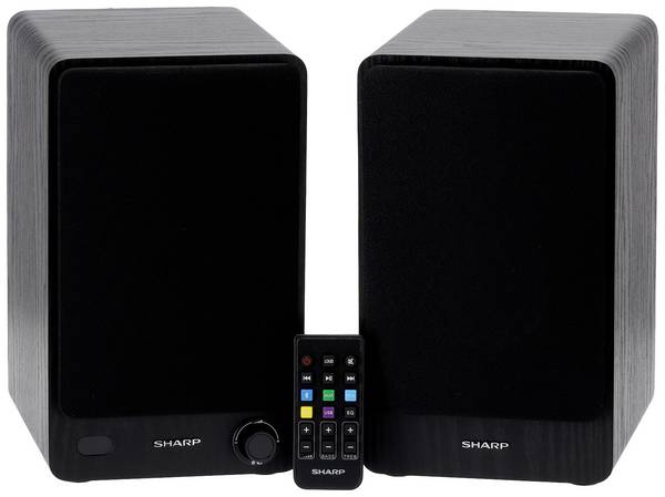 Sharp CP-SS30 regálový reproduktor černá 60 W  1 pár