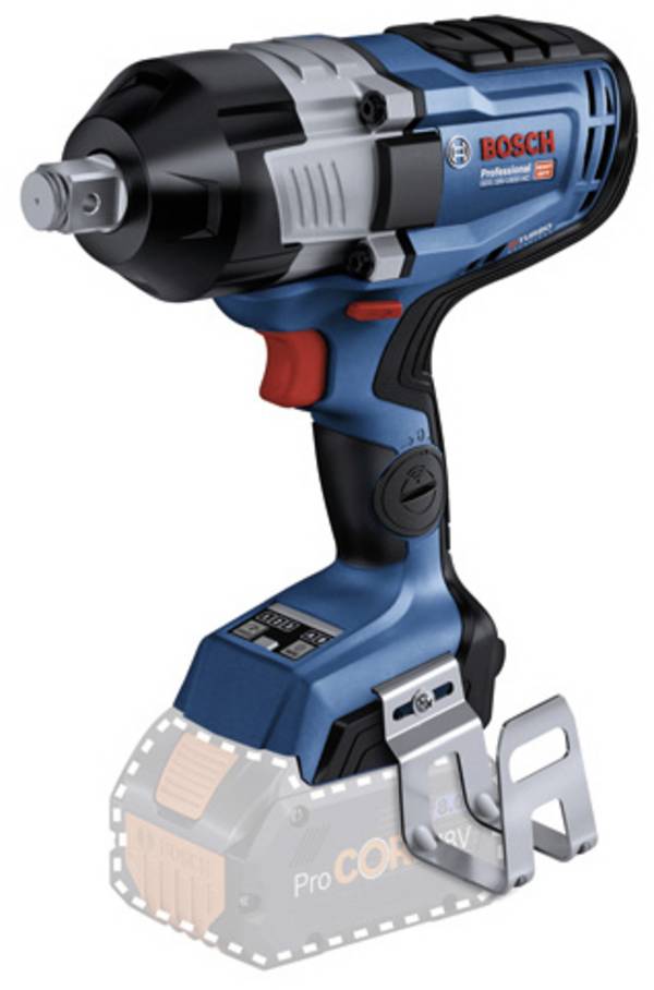 Bosch Professional GDS 18V-1600 HC aku rázový utahovák, 18 V Li-Ion bez akumulátoru, bez nabíječky, 06019M1000
