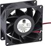 TRU COMPONENTS TC-DA8038-B1 axiální ventilátor, 24 V/DC, 110 m³/h, (d x š x v) 80 x 80 x 38 mm, TC-12774672