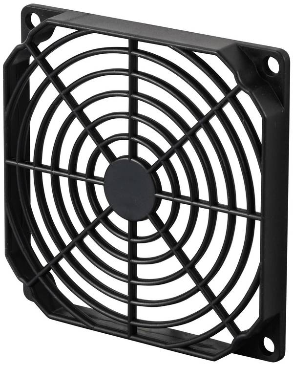 TRU COMPONENTS  větrací mřížka 1 ks (š x v) 80 mm x 80 mm plast