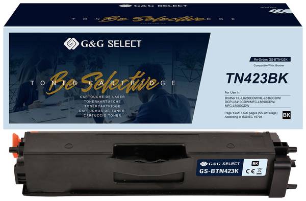 G&G Toner náhradní Brother TN-423BK kompatibilní  černá  TN-423BK GS-BTN423K