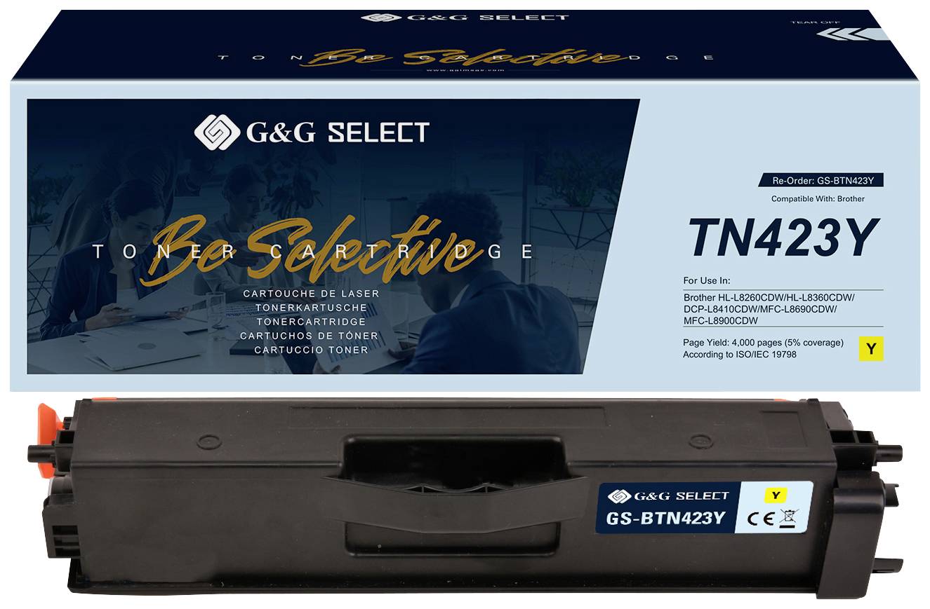 G&G Toner náhradní Brother TN-423Y kompatibilní žlutá TN-423Y GS-BTN423Y