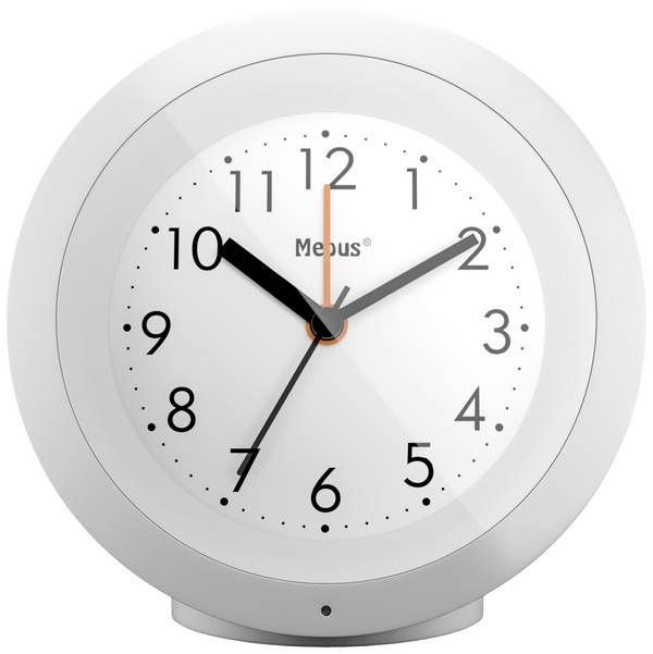 Mebus  25629  Quartz  budík  bílá